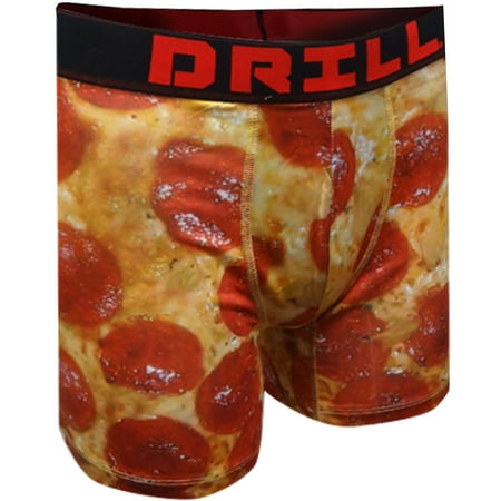 Look But Don't Bite Pepperoni Pizza Performance Boxer (Best Looking Boxer Briefs)