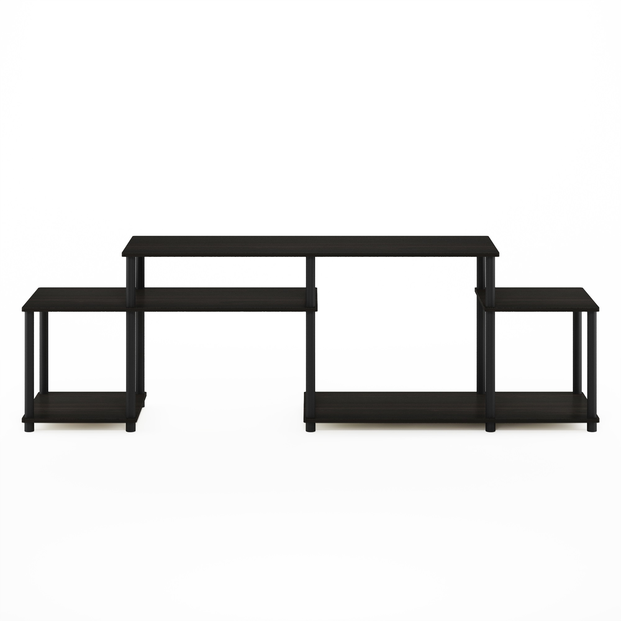 Furinno Turn-N-Tube Handel TV Stand for TV up to 55 Inch, Espresso/Black - image 3 of 3