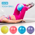 thumbnail image 4 of Stability 25cm Yoga Ball Anti-burst Thick Stability Ball Mini Pilates Barre Physical Ball, 4 of 7