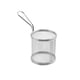 thumbnail image 2 of Yuarrent Cesta frita con asa Rejillas plateadas de acero inoxidable Utensilios de cocina Colador para freír aceite de malla Utensilios de cocina para el Cocina y Comedor Yuarrent HA070748-01, 2 of 6