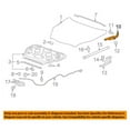thumbnail image 3 of For 10-17 Equinox/Terrain Front Hood Hinge Bracket Left Side GM1236154 25798897, 3 of 4