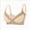 Y515-Light Yellow, variant on Women's Plus Size Front Closure Wireless Unlined Full Coverage T-Shirt Everyday Comfort Bra Nude 42DD (Light Yellow,48F)