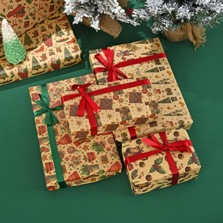 Studio Plain Kraft Christmas Wrapping Paper