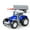 Blue, variant on tzyudk Blue Farmers Tractor Toy Friction Powered Early Educational Toy Collectible Farm Toy Small Construction Vehicle For Children Gift Lumber Truck Affordable Useful Plastic