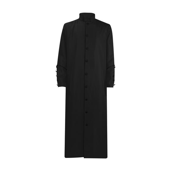 WXLWZYWL Mens Halloween Costumes for 2024 Men's Cassock Choir Cassock Church Robe Minister Robe Clergy Pulpit Liturgical Handmade