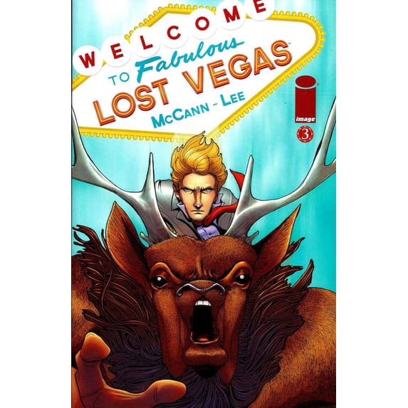 Lost Vegas #3A VF ; Image Comic Book