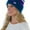 Cali Print - Blue W/Purple Stripe, variant on ToBeInStyle Unisex Soft Stretchy Beanies - Cali Print - Red W/Black Stripe - One Size
