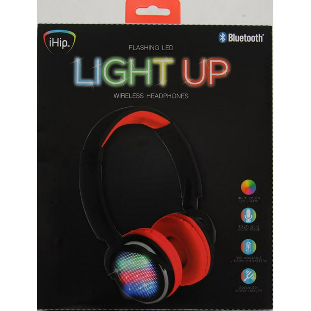 Ihip Light Up Bluetooth Headphones Assortment - Walmart.com - Walmart.com