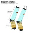thumbnail image 5 of Easygdp African Women Fashionable Adult Sockings&Sports Sockings&Breathable Sockings, Non-Pilling,Contrasting Color Design, 5 of 9