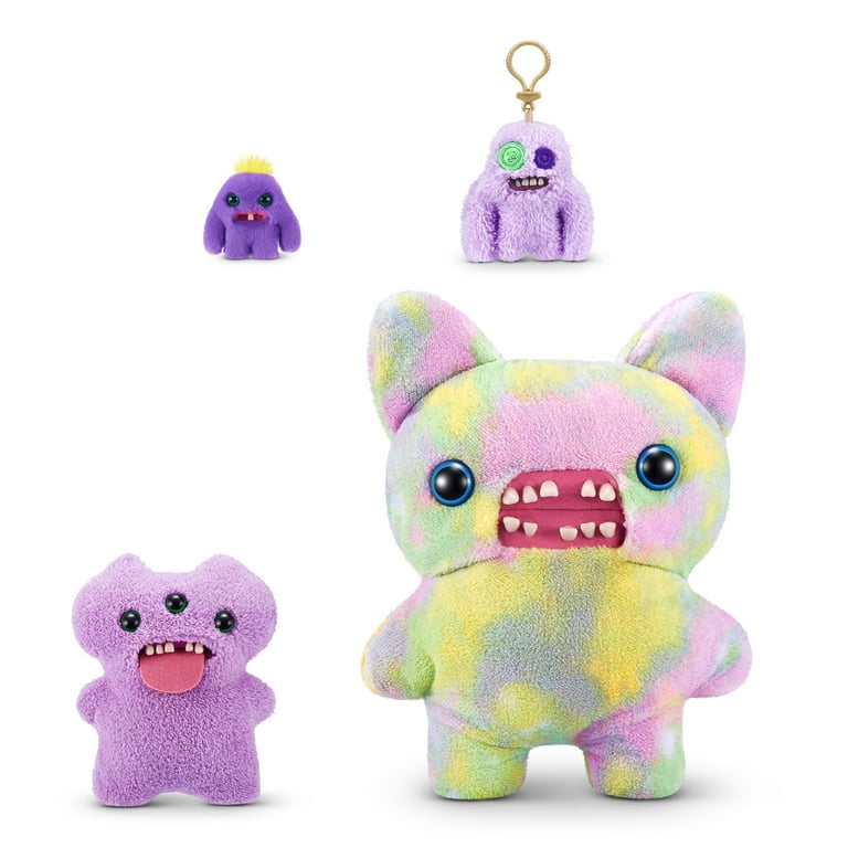 Fuggler ぬいぐるみ 3個セット Fuggler Baby Fuggs 3.5 inch (Mr Needles) Soft Plush, Ugly