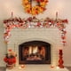 thumbnail image 5 of Herunwer Halloween Thanksgiving Decorations Artificial Leaf Garland Rattan Hanging Pumpkin Maple Leaf Garland Indoor Home Halloween Christmas Party Fireplace Decorations, 5 of 6