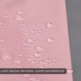 thumbnail image 3 of Impermeable para perros con arnés, chaqueta impermeable ultraligera con capucha, abrigo impermeable transpirable y reflectante para perros pequeños y medianos, rosa, talla grande, 3 of 5