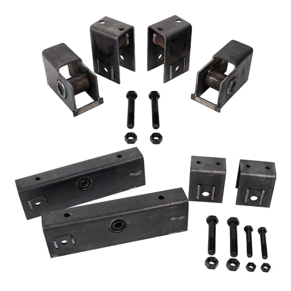 The Trailer Parts Outlet - Trailer Tandem Slipper Suspension / Hanger Kit for 10000 lb axles, Single (1 pc)