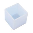 thumbnail image 4 of PTOOTP 4-Pack White Epoxy Silicone Cube Mold for Resin Pendant Crafting and Home Decor Projects, 4 of 5