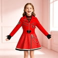 thumbnail image 6 of Red Princess Dress Rise of Red Halloween Cosplay Costume Set, Dress and Pants with Gloves, Halloween Cosplay Outfit for Anime Party Dress Up, 6 of 6