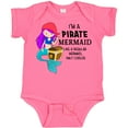 thumbnail image 3 of Inktastic I'm a Pirate Mermaid-like a Regular Mermaid, Only Cooler Boys or Girls Baby Bodysuit, 3 of 5