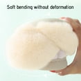 thumbnail image 6 of Penkiiy Warm Slippers for Women Women's Thermal Slippers Soft And Comfortable Furry Warm Fleece Lined Slippers With Non-slip Grippers, Women's Home Bedroom Slippers White Slippers, 6 of 8