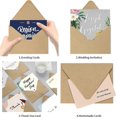 thumbnail image 4 of 10 Envelopes, Brown A4 Invitation Envelope (Double Tape) for Baby Shower, Birthday Party, Wedding, Graduation Ceremony, Postcard and Greeting Card, 4 of 5