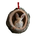 thumbnail image 2 of Clearance! Animal Christmas Ornament,Christmas Tree Animal Pattern 2D Acrylic Ornament,Forest Animal Decoration, Seasonal Decor for Christmas Tree,Keepsake Gifts Christmas Tree Hanging Decor, 2 of 7