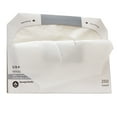 thumbnail image 2 of Pacific Blue Basic 1/2-Fold Paper Toilet Seat Covers, 14 1/2 in x 17 in, 250 Count, 1 Pack, 2 of 5