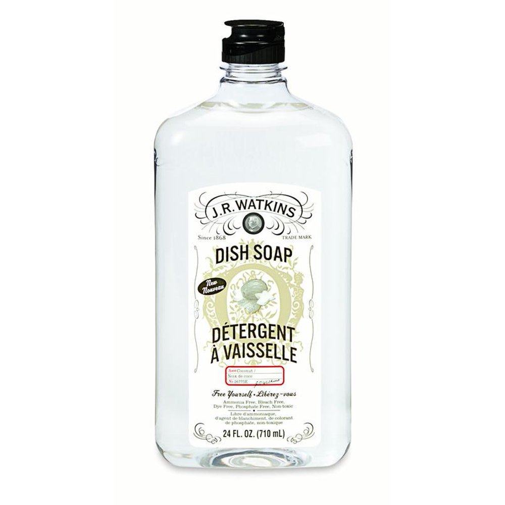 Watkins Dish Soap, Coconut Scent, 24 Fl Oz
