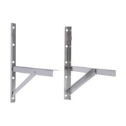 2PC Heavy Duty Window Air Conditioner Support Bracket, Thickened AC Rack Split Hanging Rack, Maximum Load to 200KG