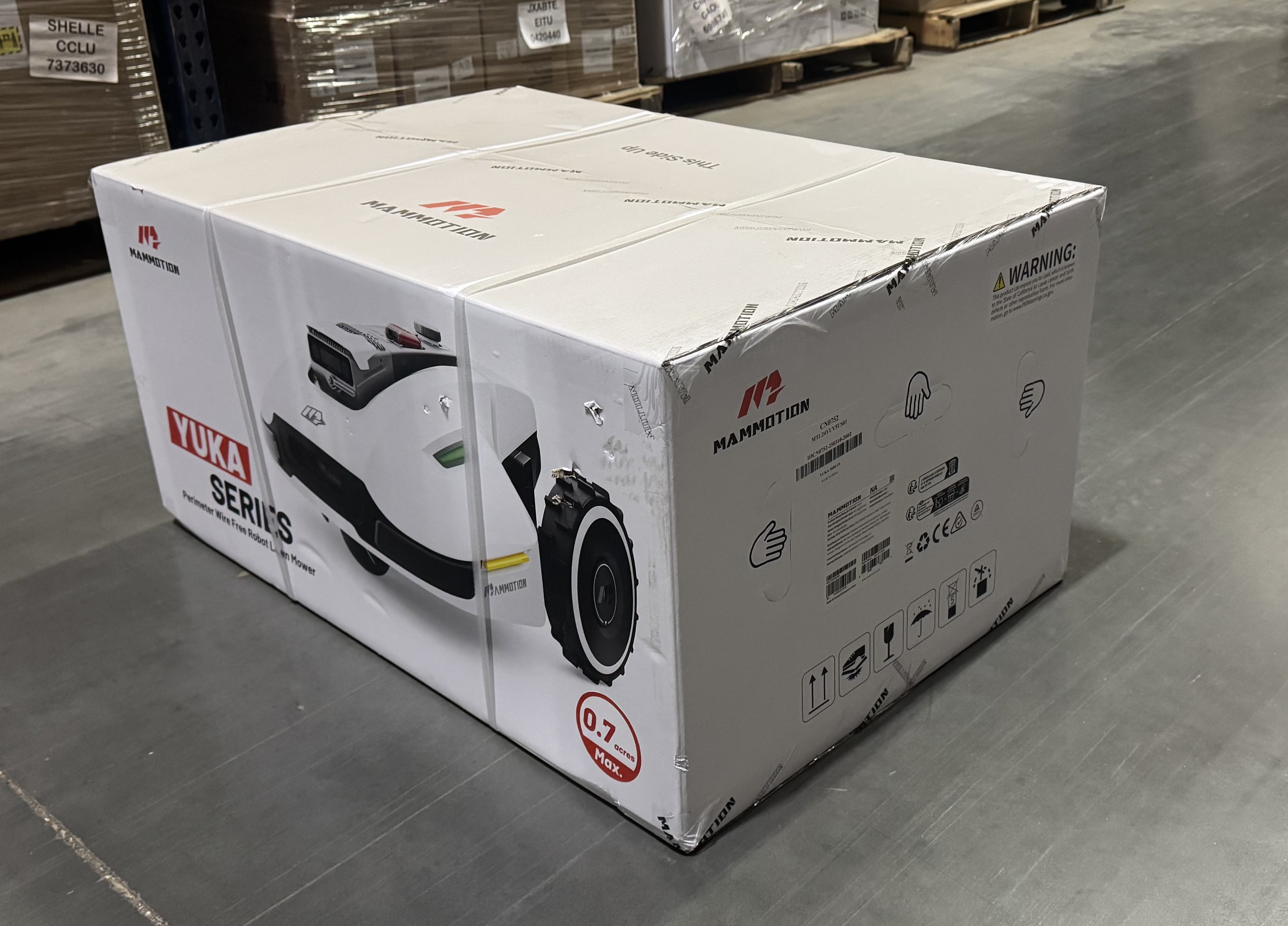 Mammotion 2025 Version YUKA 3000 Robot Lawn Mower,Auto Mapping, AI