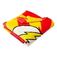 thumbnail image 2 of The Flash Kids Plush Blanket, Twin/Full Size, 62"x90", Red, DC Comics, 2 of 5