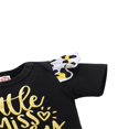 thumbnail image 4 of POINTERTECK MAMA‘S Mini Baby Girls Clothes Set Romper+Floral Shorts+Headband Summer Outfits, 4 of 6