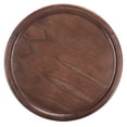 thumbnail image 4 of SAFAVIEH Devin Amish Round Pedestal Accent Table, Dark Oak (20 in. W x 20 in. D x 21 in. H), 4 of 7