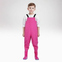 SNKSDGM Baby Boy Rompers 9-12 Months Summer Kids Chest Waders Youth Fishing Waders for Toddler Children Water Proof Waders with Boots 9-10 Years