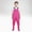 Pink, variant on Kids Chest Waders with Boots, Youth Waterproof Wader, PVC Waders for Toddler Children with Reflect Safety Band