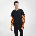 thumbnail image 6 of Uemuo Sunflowers On Red Printed Arm Sleeves, Cooling UV Sun Protection Sports Compression for Men/Women, 6 of 8