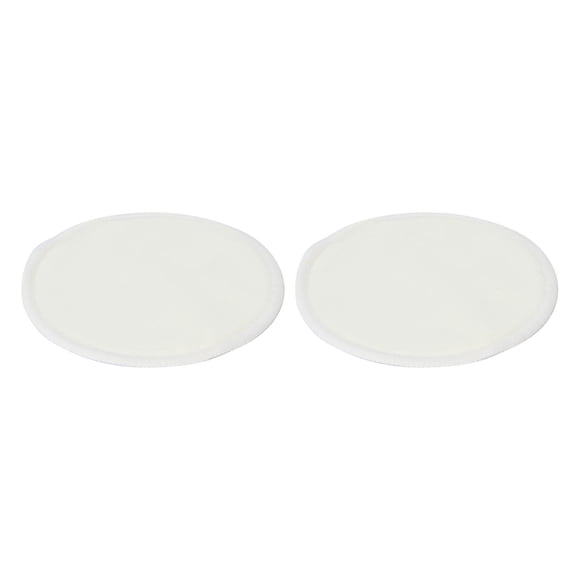 Almohadillas De Lactancia Lavables, Almohadillas De Lactancia Reutilizables De Fibra De Bambú Para Lactancia Materna, 2 Uds.
