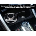 thumbnail image 4 of JOYING Controlador Android Car Stereo, Control universal del volante del coche, 8 modos de inteligencia para controlar llamadas manos libres/volumen de audio, Control remoto del volante para Android C, 4 of 5