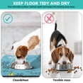thumbnail image 4 of Hawaiian Beach Landscape Absorbent Pet Placemat - Non-Slip Dog Bowl Mat - Waterproof Food Catcher - Safari Jungle Island Design, 4 of 5