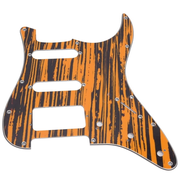 Golpeador de guitarra con protección de aluminio hermoso patrón golpeador de guitarra eléctrica mejor blindaje para la mayoría de guitarras eléctricas principiantes ANGGREK Otros