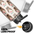 thumbnail image 6 of Paw Print Design Stainless Steel Water Bottle - Double Walled Copper Layer Technology with 360° Leakproof Seal for Sports & Outdoor use。, 6 of 6