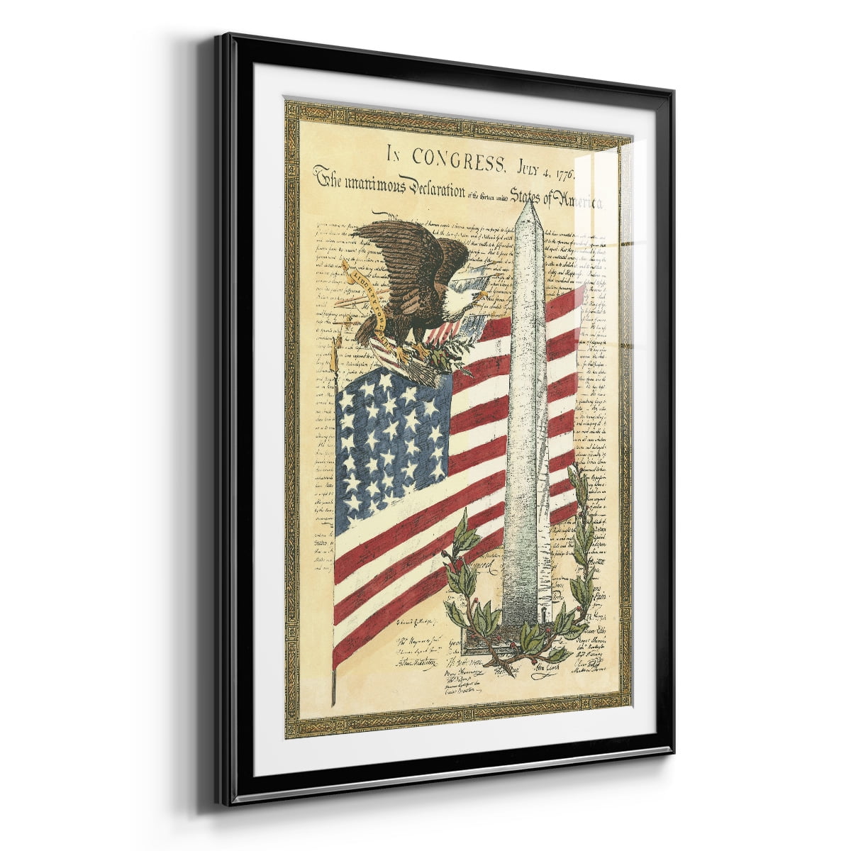 Proud To Be II Premium Framed Print - Ready to Hang