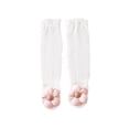 thumbnail image 2 of LYMAYTER Baby Girls Summer Romper for 3-24M Lightweight Floral Bubble Sleeve Top Breathable Comfort Wear, 2 of 8