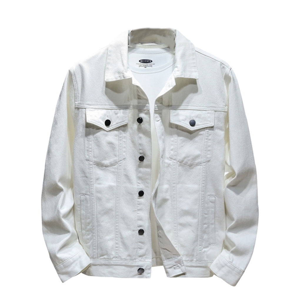 Youkk White Multiple Sizes Available Jacket Coat Fit For Everyone