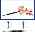 thumbnail image 4 of Ear Pick Smooth Spiral Head Lightweight Silicone Ear Cleaner Spoon Care Tool for Kids, 4 of 8