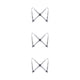 thumbnail image 3 of Qarigey Poliéster Unisex Brace Adultos de moda Portátil Elegante Color sólido Tirantes traseros ajustables con 2 clips Gris Type1 NO1, 3 of 6
