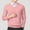Mens Clothing Pink, variant on Mens V Neck Sweater, Fall Sweaters for Men Big and Tall Fashion Loose Fit Solid Color Long Sleeve Pullover M-3XL
