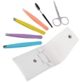 thumbnail image 1 of EeaseCA 6pcs Eyebrow Shaping Tools Portable Eyebrow Clamps Eyebrow Tweezer Tools, 1 of 7