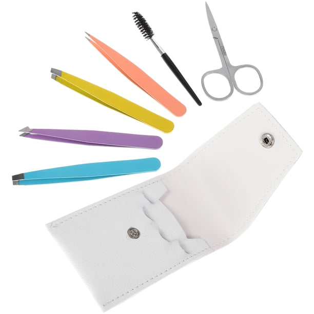 EeaseMX 6 pinzas portátiles para dar forma a las cejas.