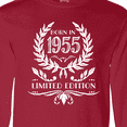 thumbnail image 4 of Inktastic Born in 1955 Limited Edition Long Sleeve T-Shirt, 4 of 5