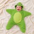 thumbnail image 4 of Baby Starfish Onesie, Baby Star Suit, Halloween Clothes One Piece Soft Winter Outfits, 4 of 7