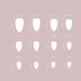 thumbnail image 3 of FSTDelivery French Sweet Glossy Press on Nails Set for Women Girls,Nude Short Almond Fake Nails Acrylic Shine Bowknots Nails for Office Daily Wedding,Full Nail Wrap Gift for Valentine's Holiday 24pcs, 3 of 9