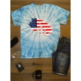 thumbnail image 3 of July 4Th Independence Statue Tie Dye Cyclone Men -Image by Shutterstock, Male Medium, 3 of 4